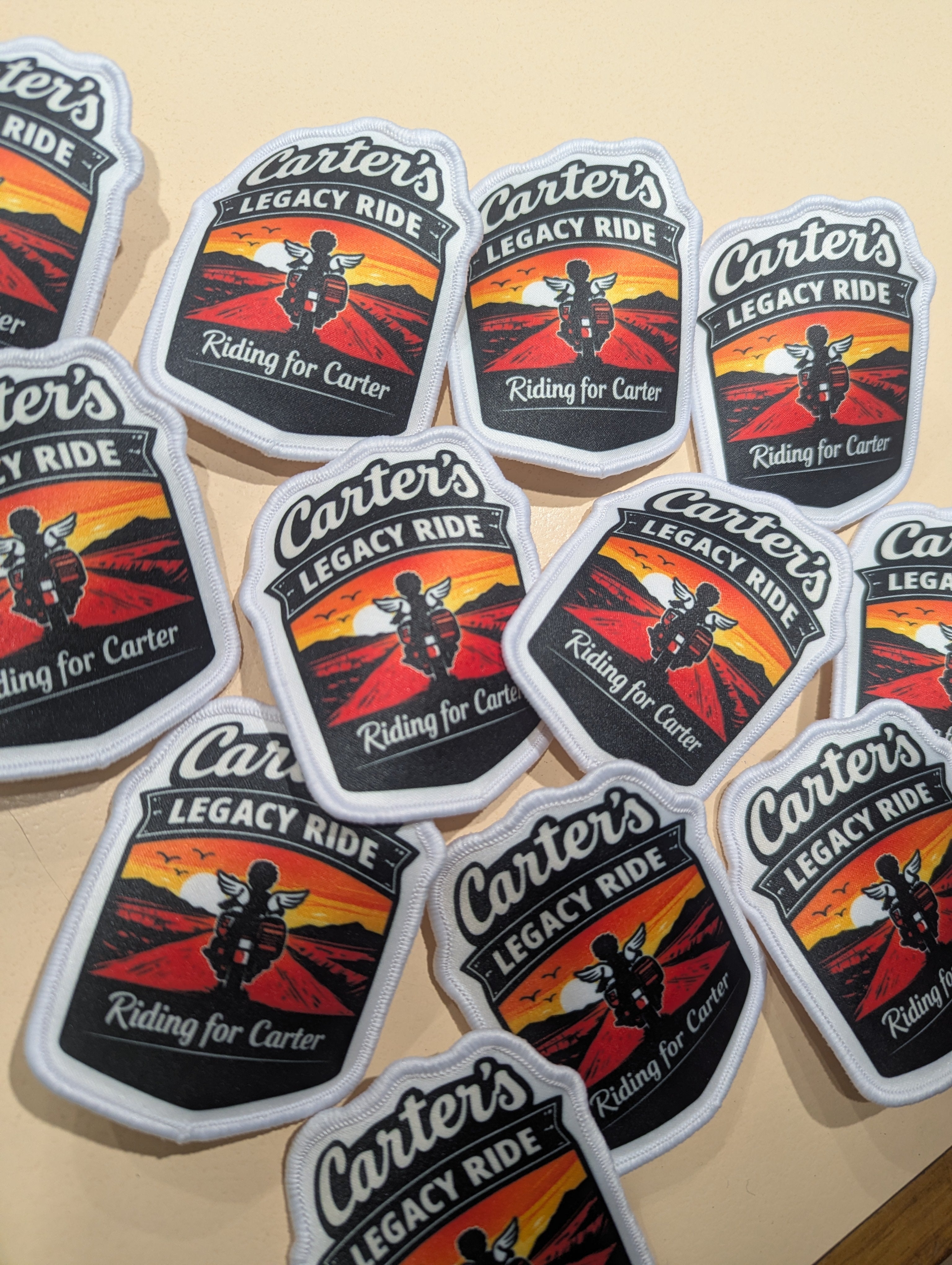 Iron on patches