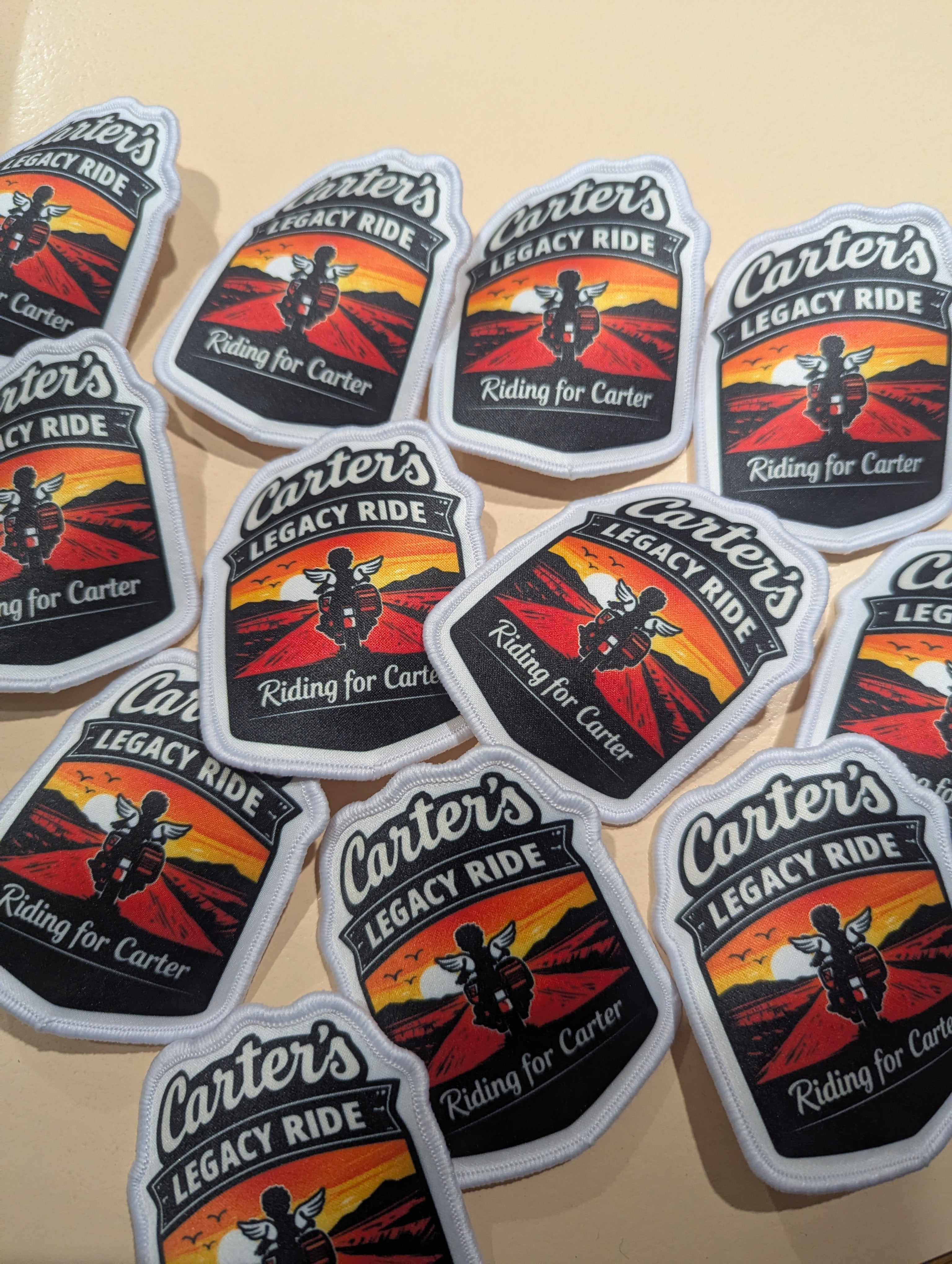 Iron on patches