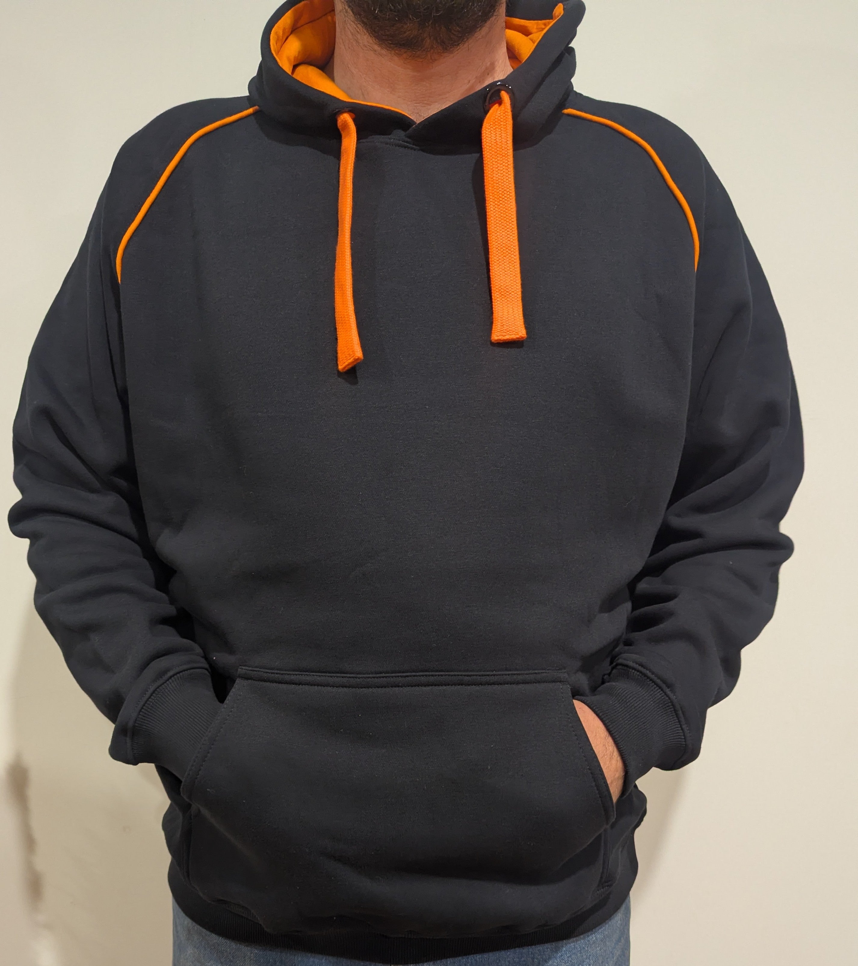Orange/Black unisex Hoodie PRE-ORDERS